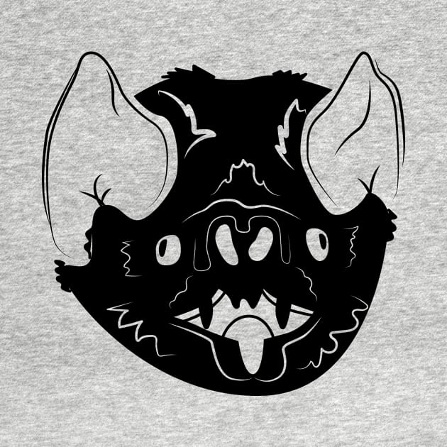 Bat, Adorable Nightmare Puppy of the Sky - Halloween Nature Design by sadsquatch